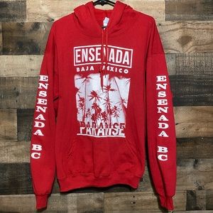 Ensenada Mexico Hoodie Size Large